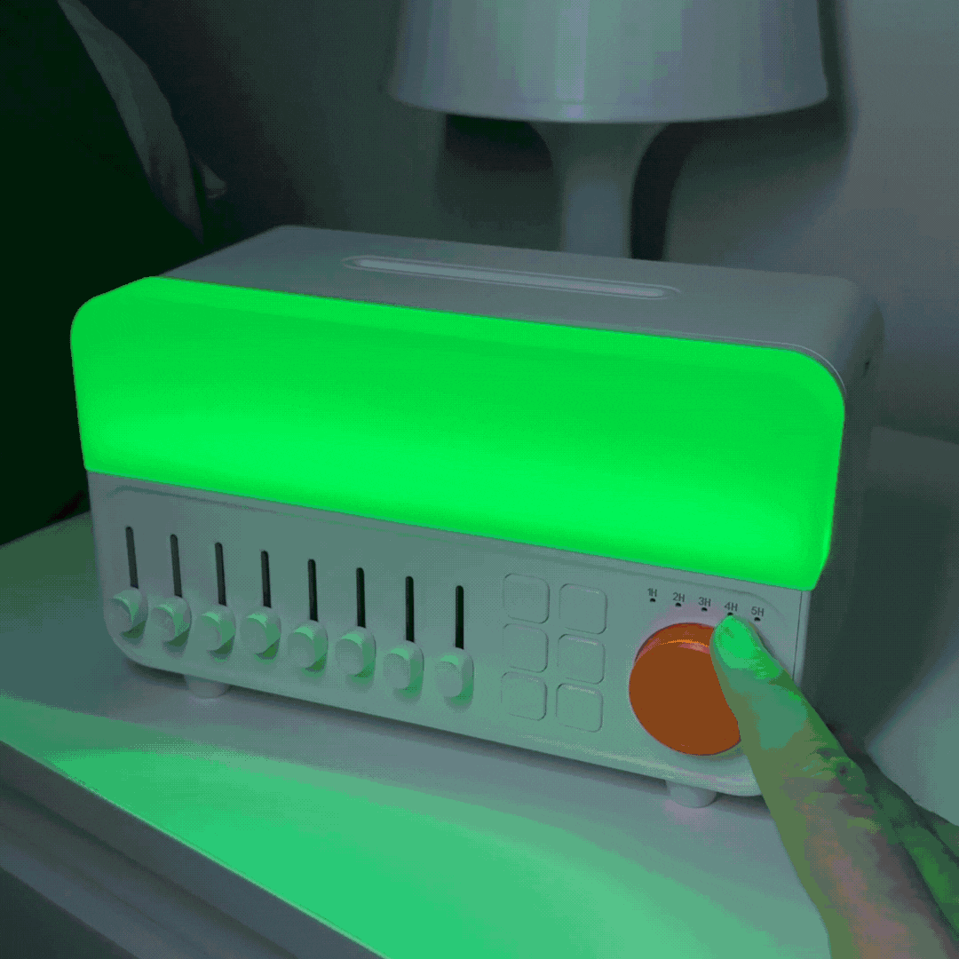 EchoLume™ White Noise Humidifier with LED Lights